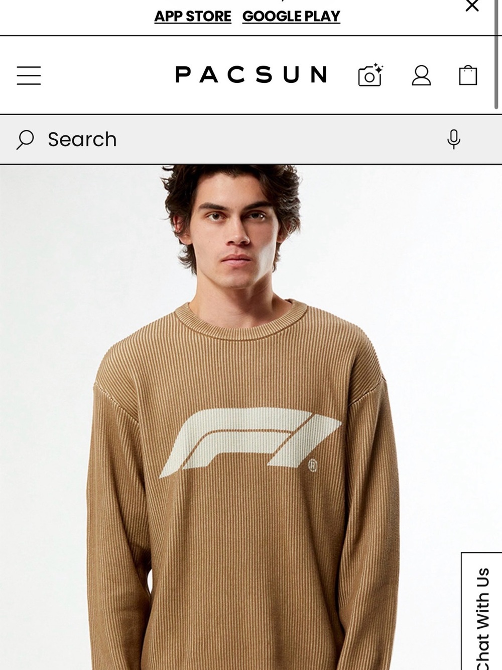 F1 Corduroy Sweatshirt